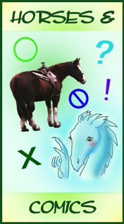 EXAMINATION OF HORSES IN COMICS - PLUS 'DO'S & DONT'S'