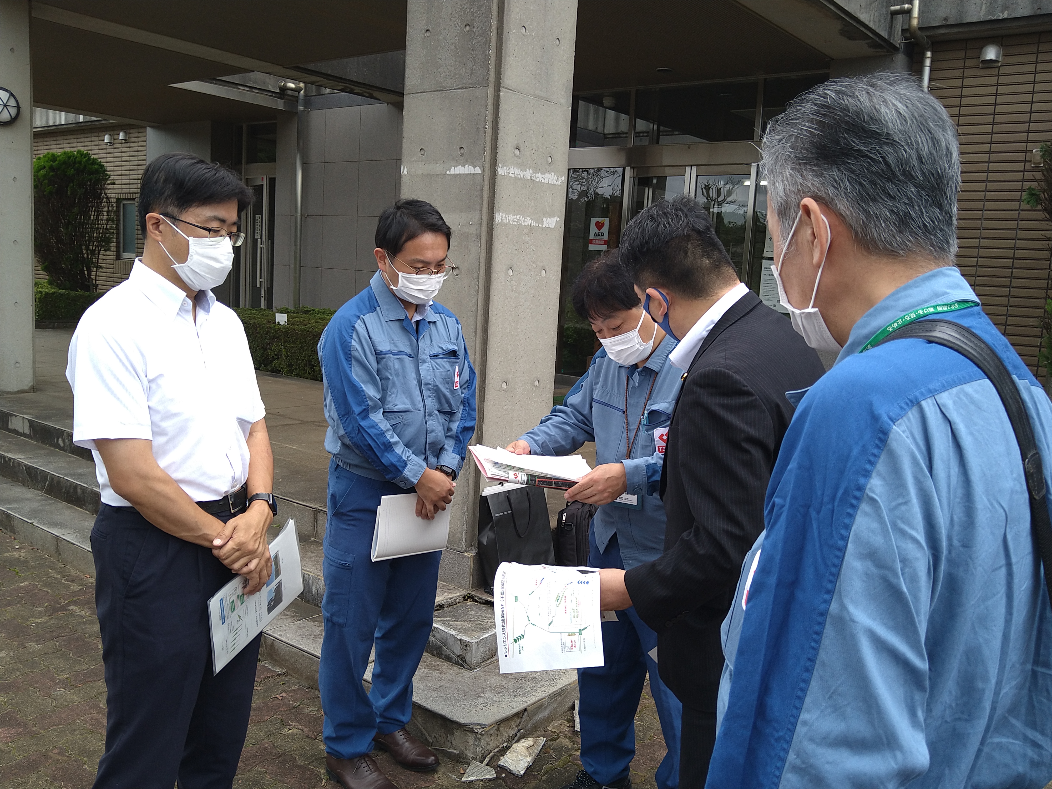 竹内圭司オフィシャルサイト｜千葉知事との意見交換
